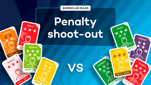 Superclub rules: Penalty shoot-out