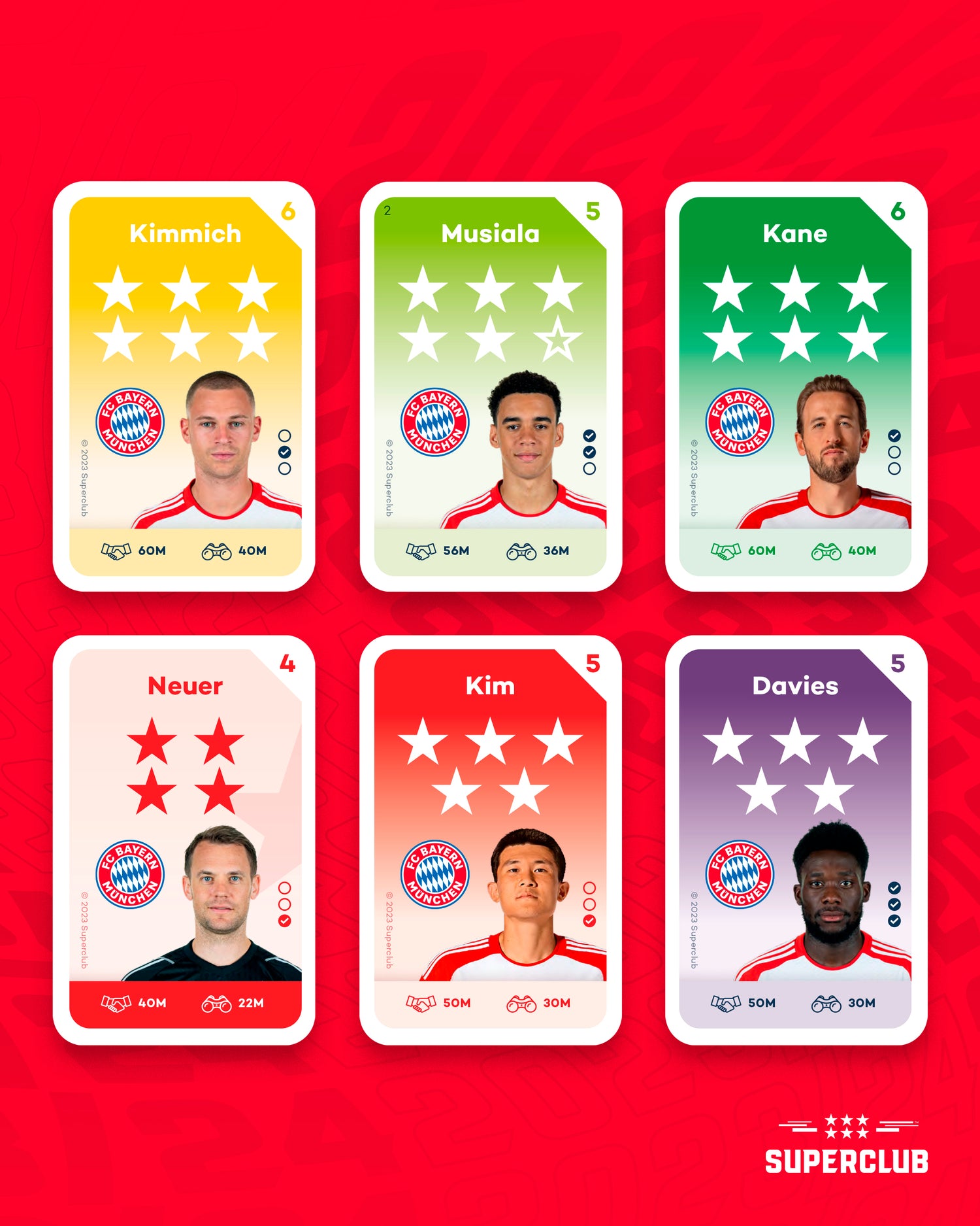 Football - football - Bayern Munich 2023/2024 - carte officielle Mathys Tel